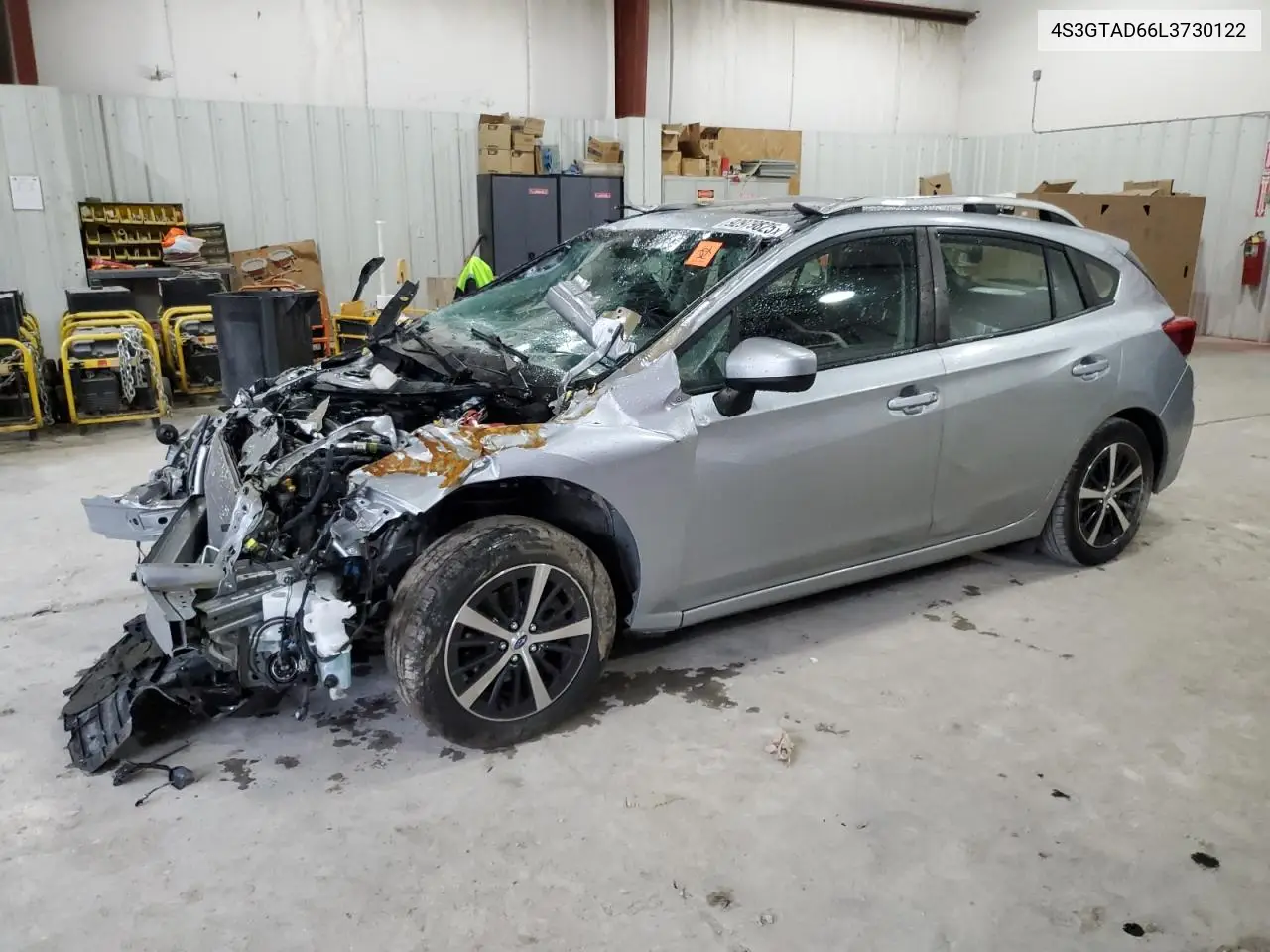 4S3GTAD66L3730122 2020 Subaru Impreza Premium