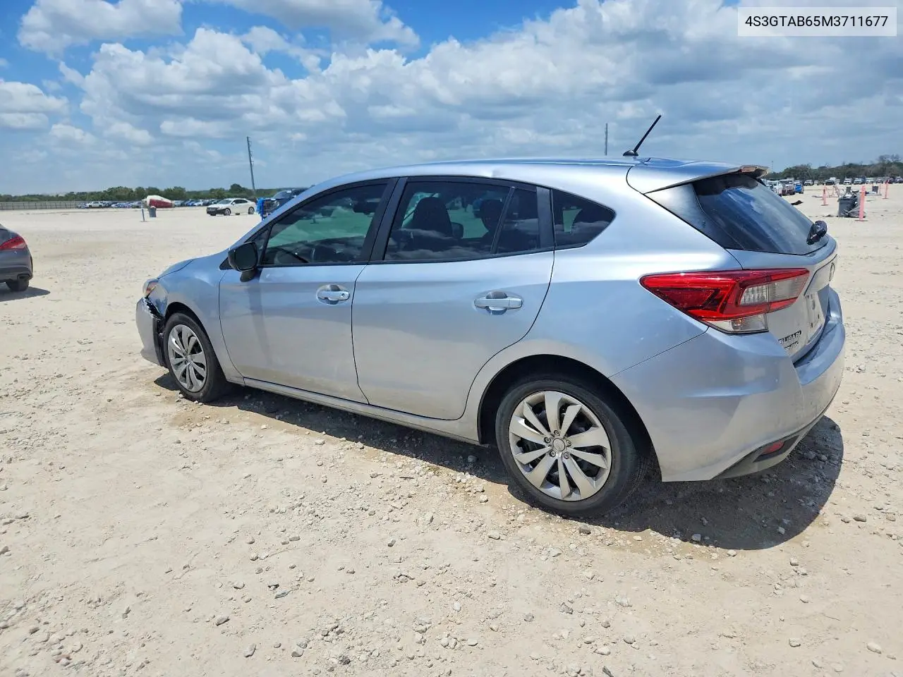 2021 Subaru Impreza VIN: 4S3GTAB65M3711677 Lot: 60036246