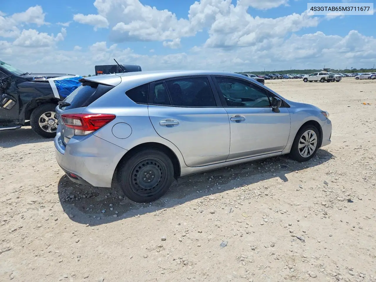 2021 Subaru Impreza VIN: 4S3GTAB65M3711677 Lot: 60036246