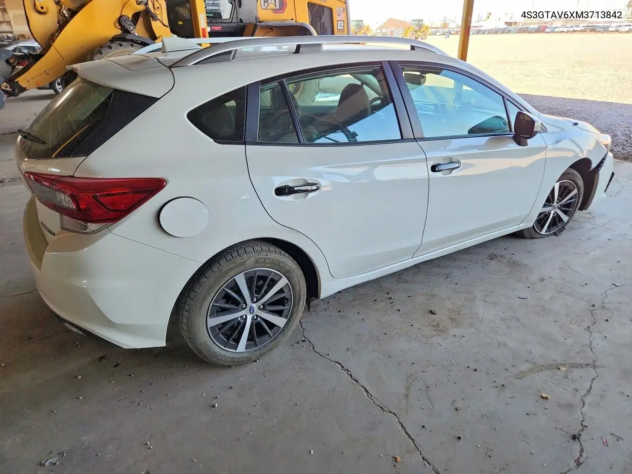 2021 Subaru Impreza Premium VIN: 4S3GTAV6XM3713842 Lot: 61229606