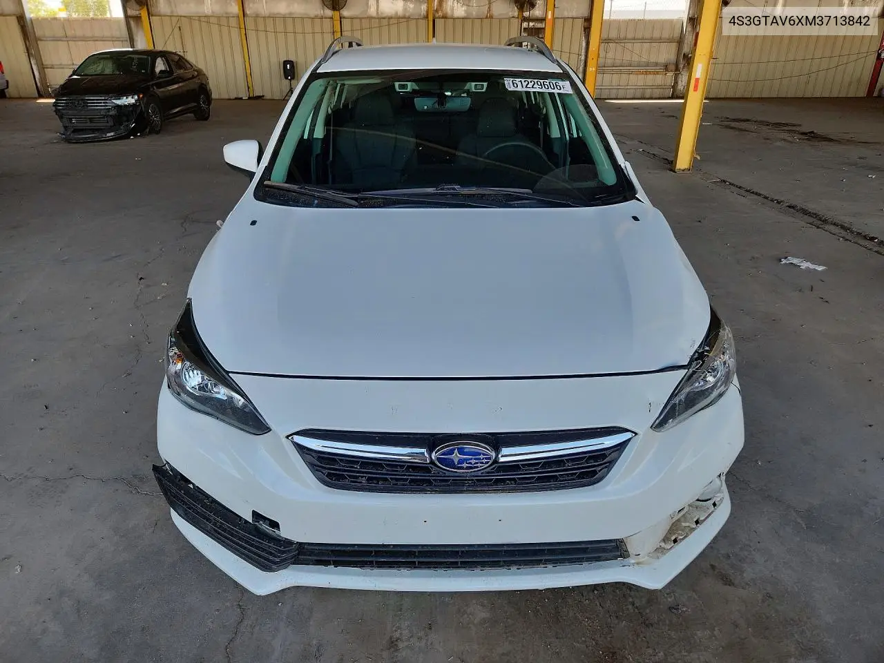 2021 Subaru Impreza Premium VIN: 4S3GTAV6XM3713842 Lot: 61229606