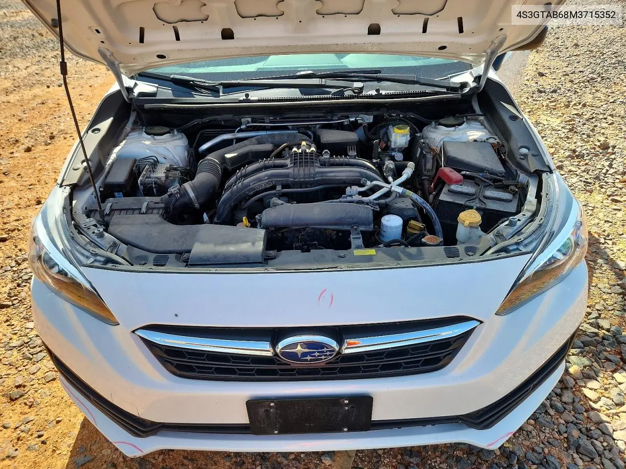 2021 Subaru Impreza VIN: 4S3GTAB68M3715352 Lot: 61569576