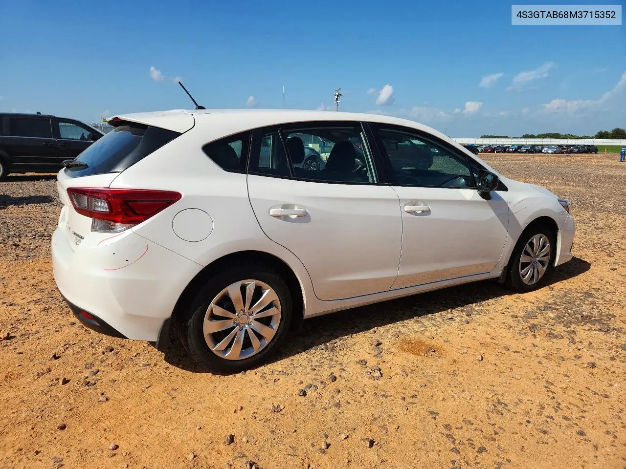 2021 Subaru Impreza VIN: 4S3GTAB68M3715352 Lot: 61569576