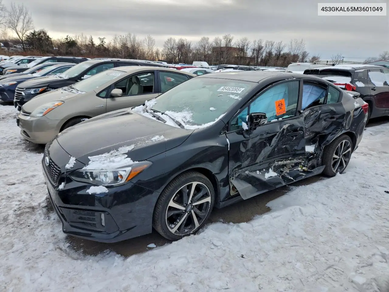 4S3GKAL65M3601049 2021 Subaru Impreza Sport