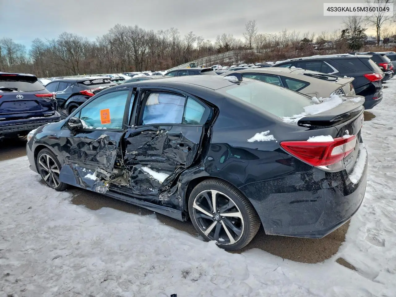4S3GKAL65M3601049 2021 Subaru Impreza Sport
