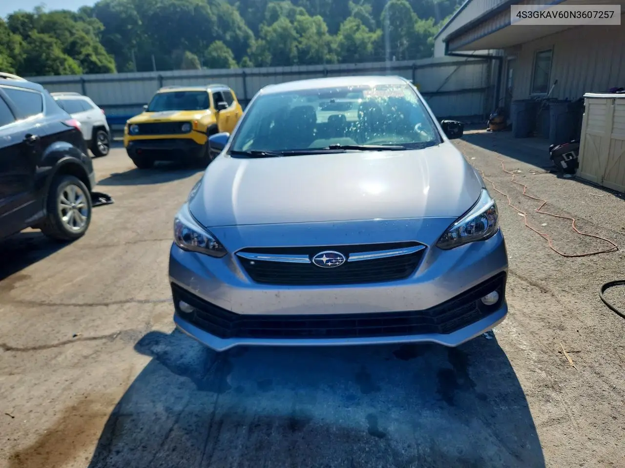 2022 Subaru Impreza Premium VIN: 4S3GKAV60N3607257 Lot: 61412126