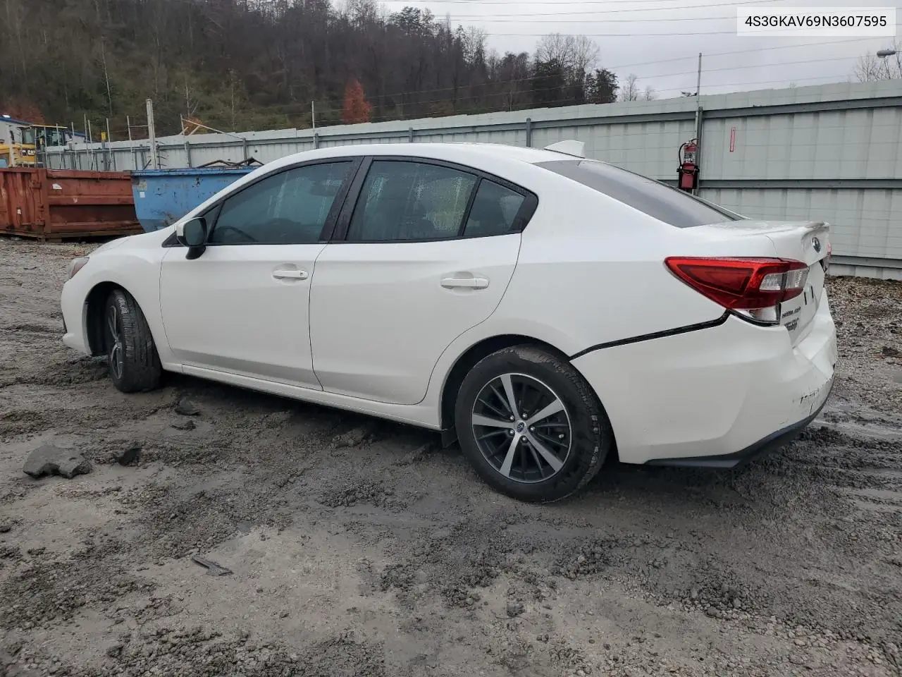4S3GKAV69N3607595 2022 Subaru Impreza Premium