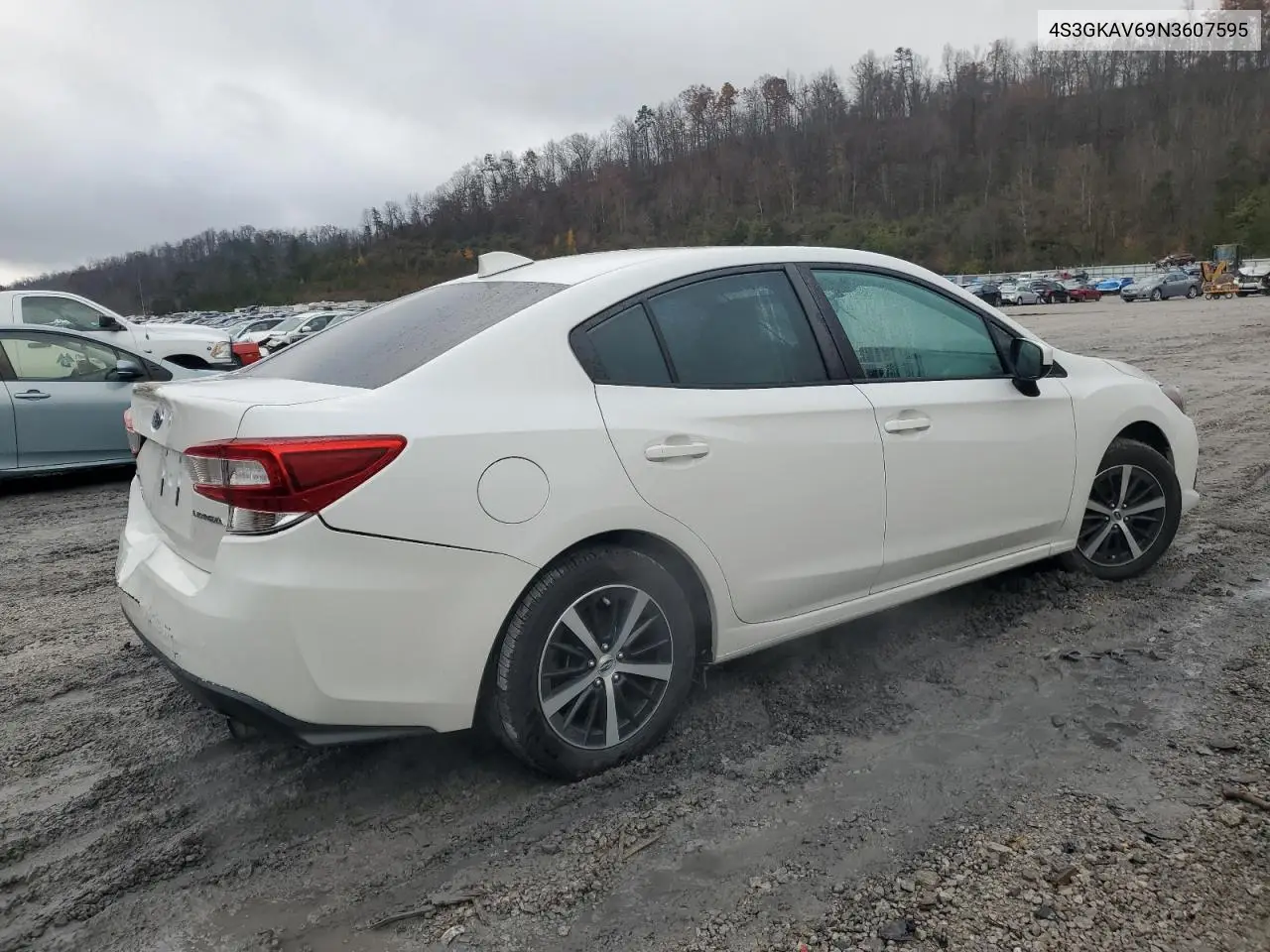 4S3GKAV69N3607595 2022 Subaru Impreza Premium