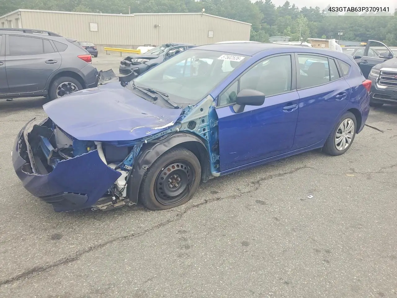 2023 Subaru Impreza VIN: 4S3GTAB63P3709141 Lot: 57502526