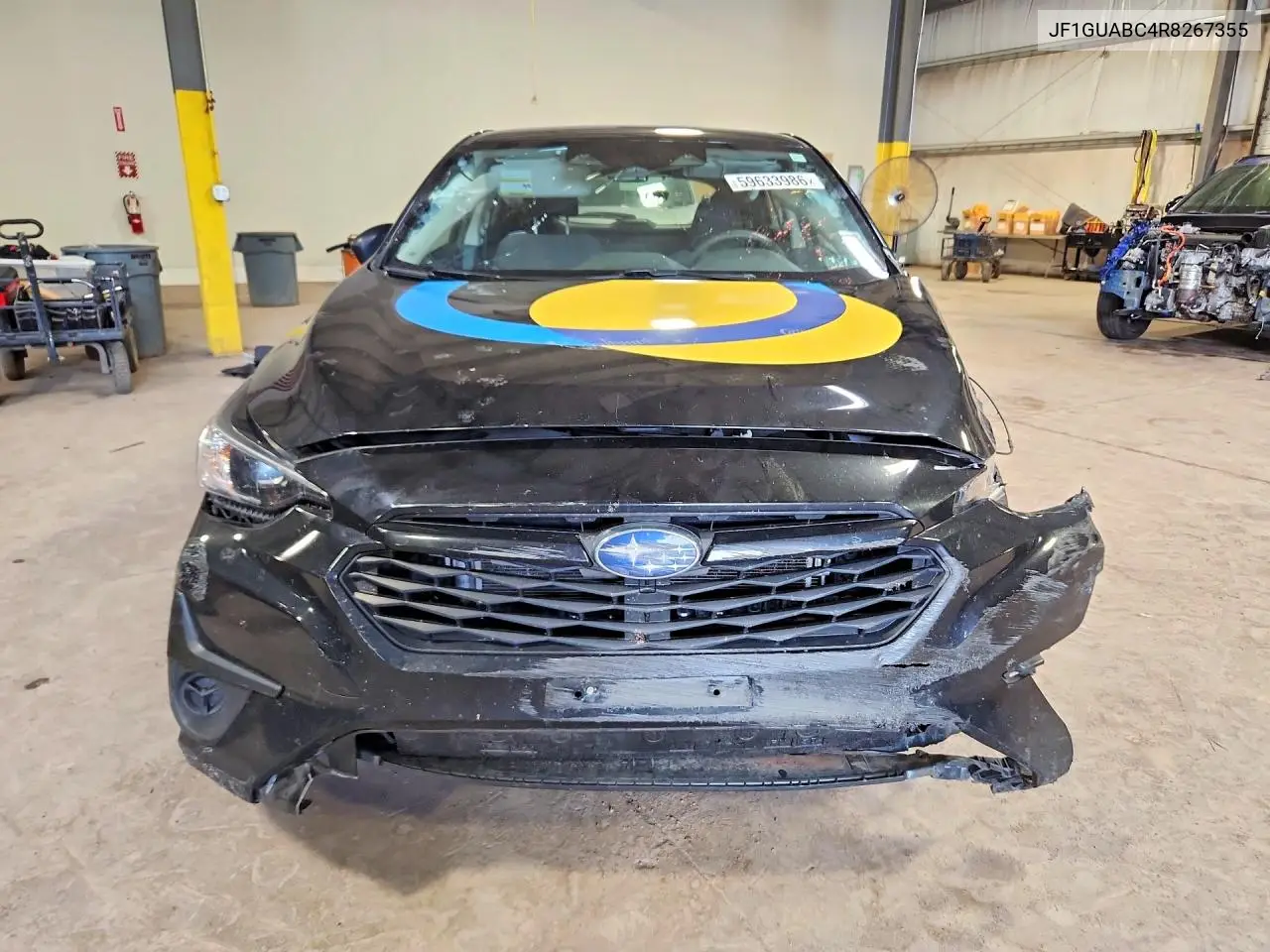 2024 Subaru Impreza VIN: JF1GUABC4R8267355 Lot: 59633986