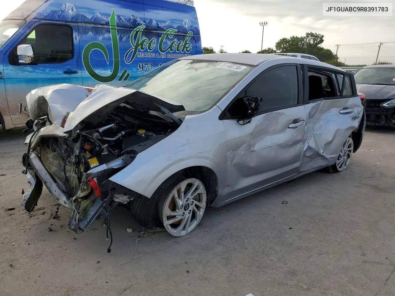 2024 Subaru Impreza VIN: JF1GUABC9R8391783 Lot: 61148736