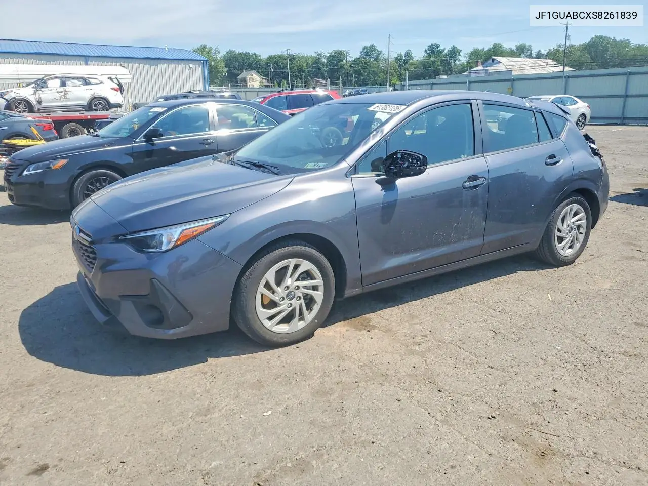2025 Subaru Impreza VIN: JF1GUABCXS8261839 Lot: 61352126