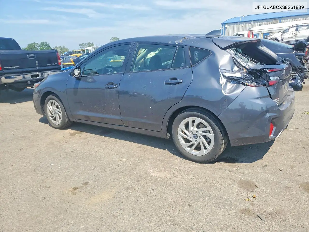 2025 Subaru Impreza VIN: JF1GUABCXS8261839 Lot: 61352126