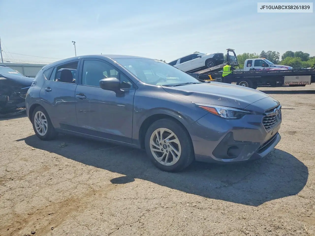2025 Subaru Impreza VIN: JF1GUABCXS8261839 Lot: 61352126