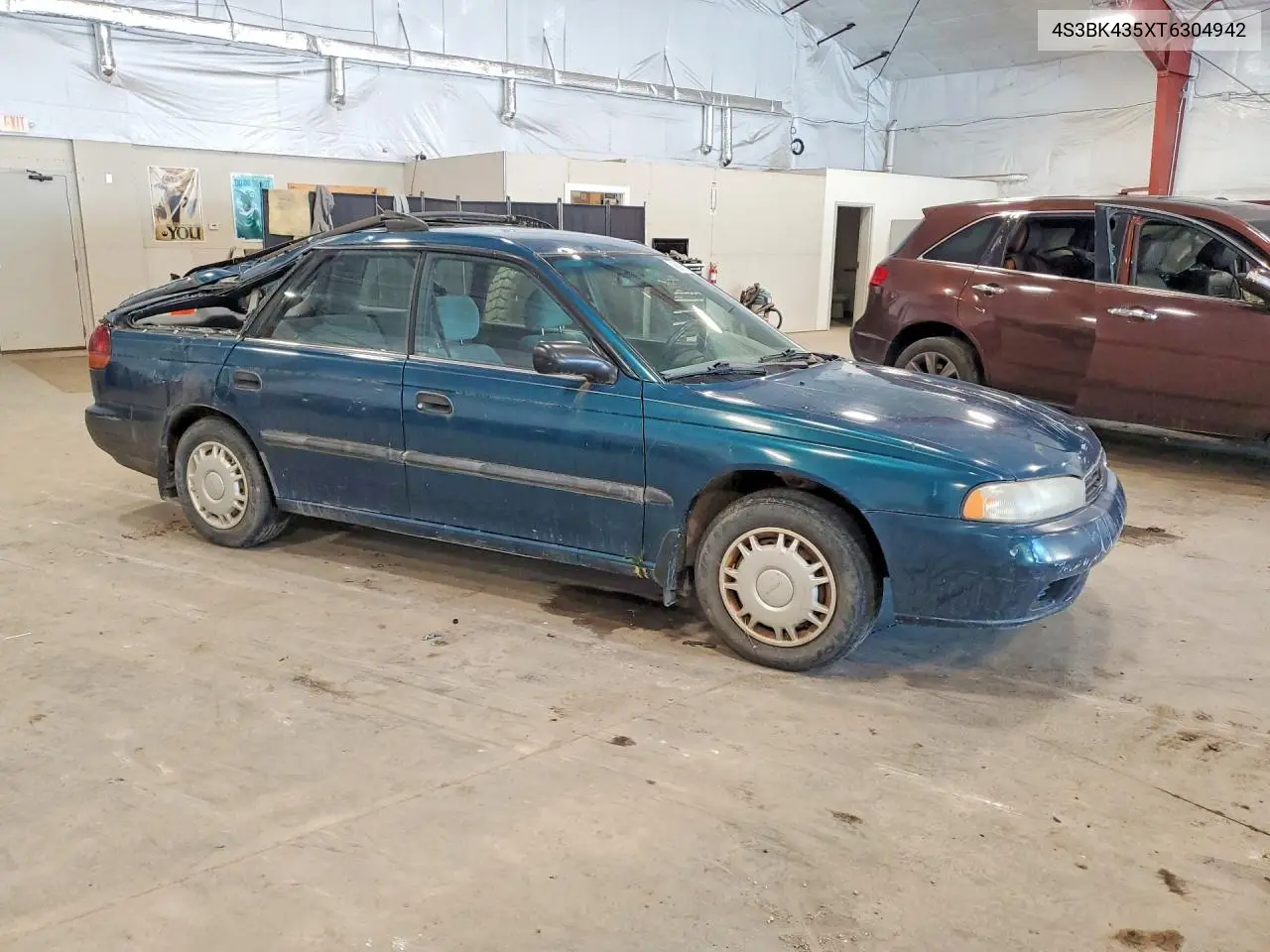 1996 Subaru Legacy L VIN: 4S3BK435XT6304942 Lot: 60915286