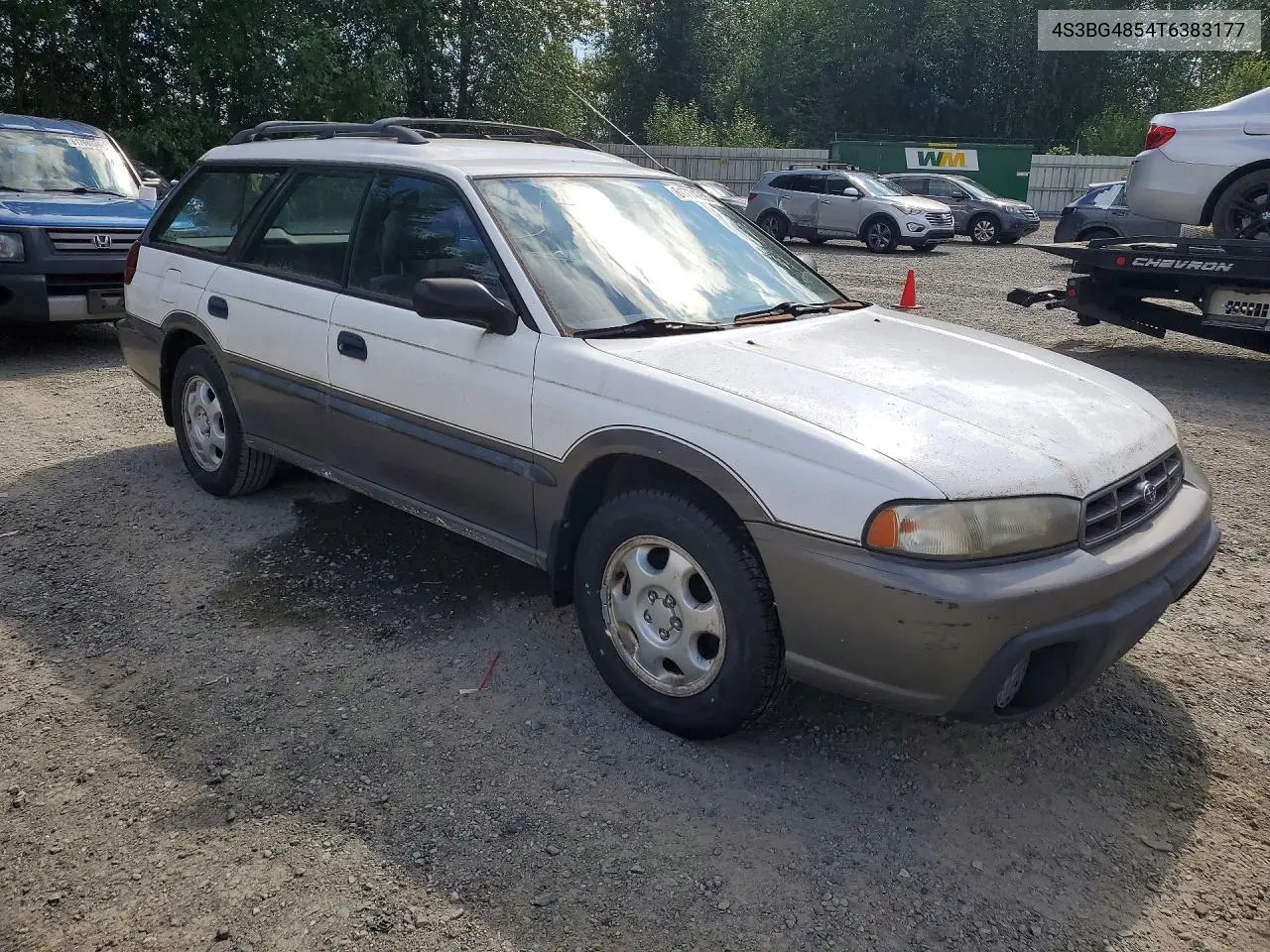 1996 Subaru Legacy VIN: 4S3BG4854T6383177 Lot: 61774256