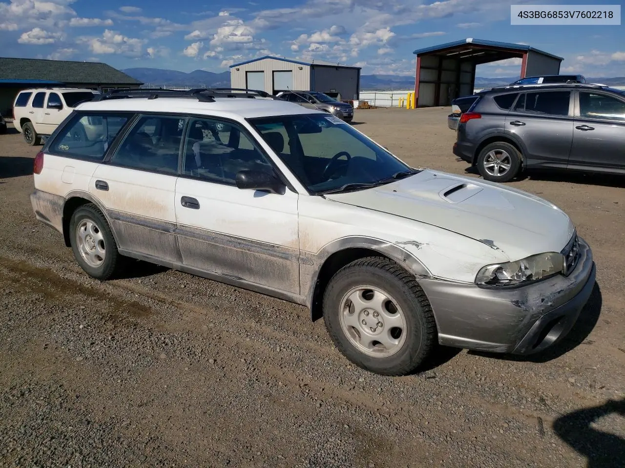 1997 Subaru Leg/Ob Sw 4X4 VIN: 4S3BG6853V7602218 Lot: 85603755