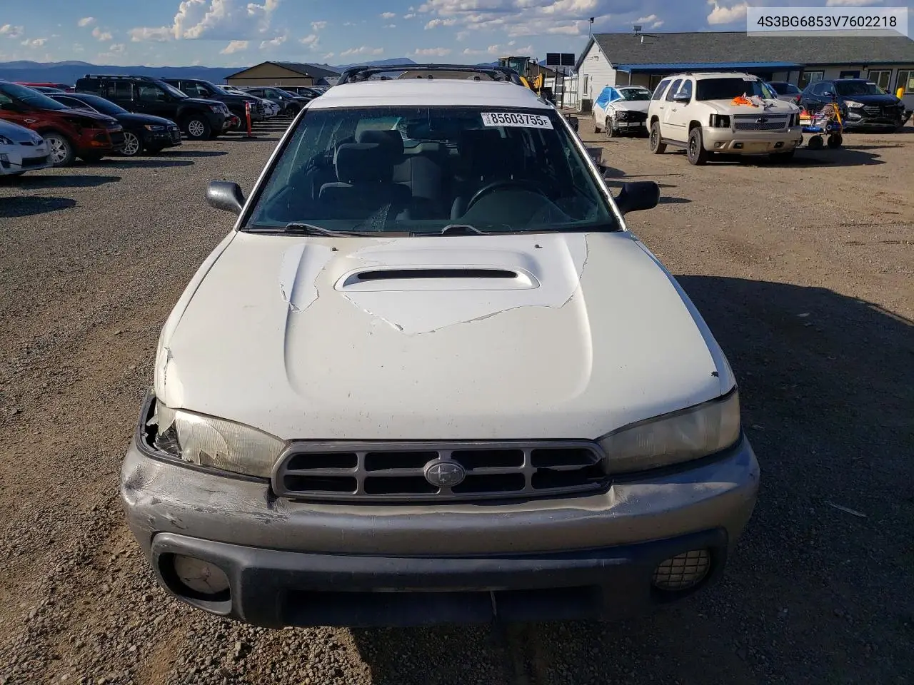 1997 Subaru Leg/Ob Sw 4X4 VIN: 4S3BG6853V7602218 Lot: 85603755