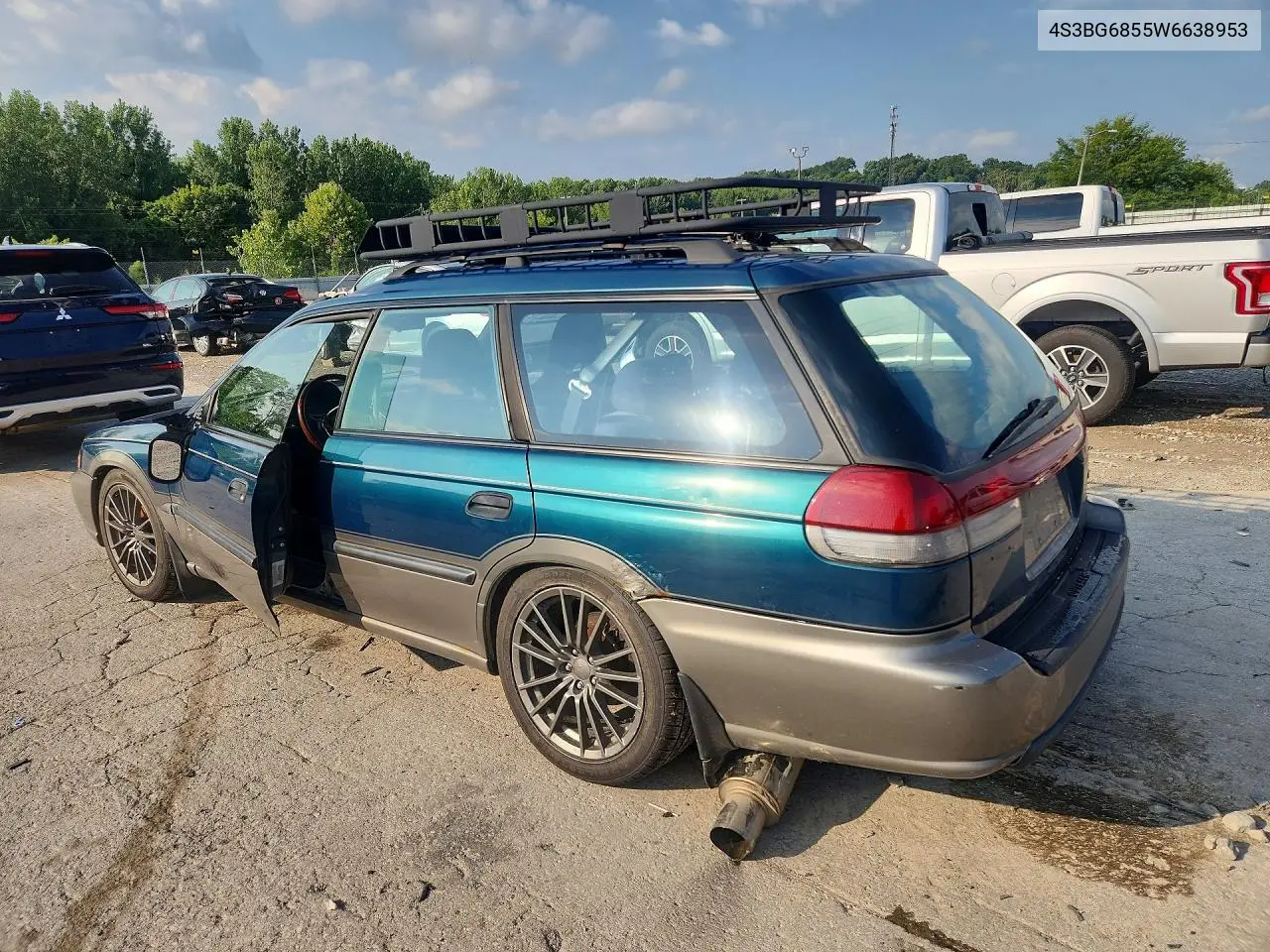 1998 Subaru Legacy 30Th Anniversary Outback VIN: 4S3BG6855W6638953 Lot: 60565856