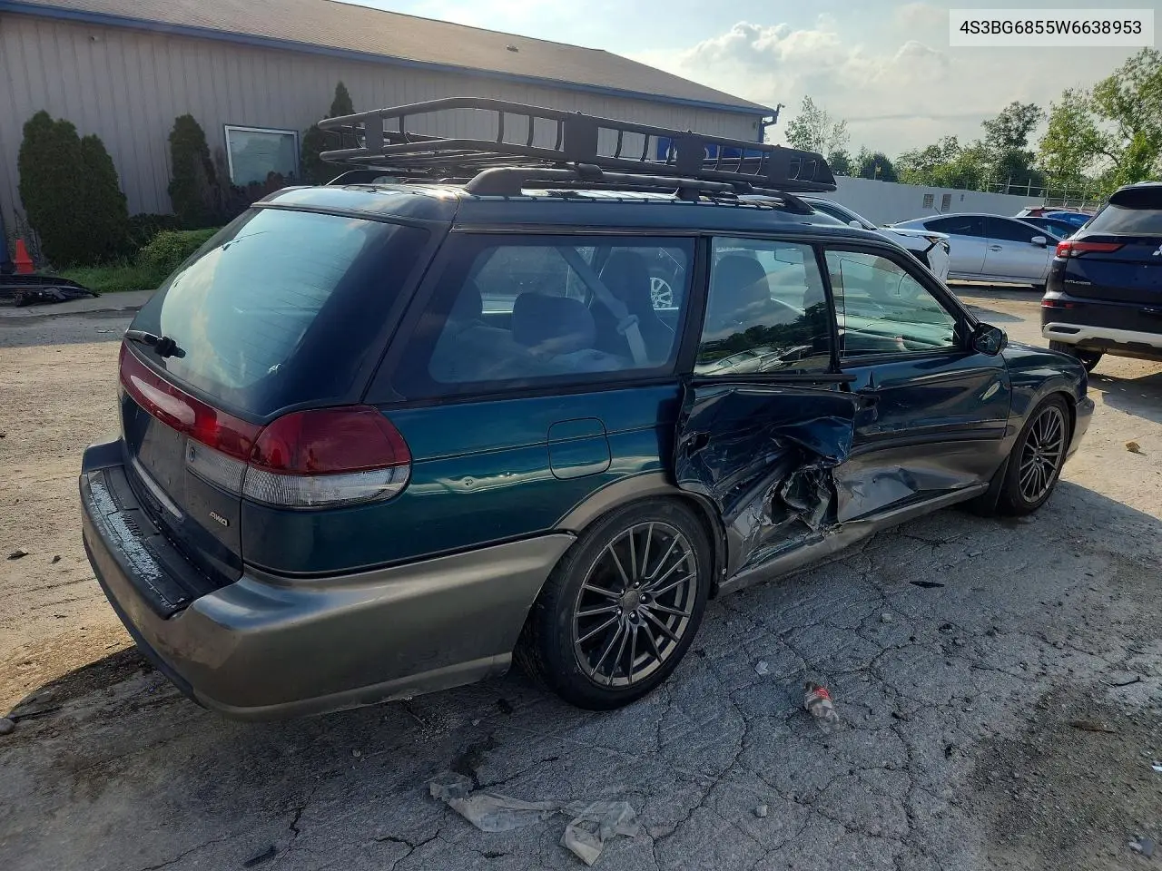 1998 Subaru Legacy 30Th Anniversary Outback VIN: 4S3BG6855W6638953 Lot: 60565856