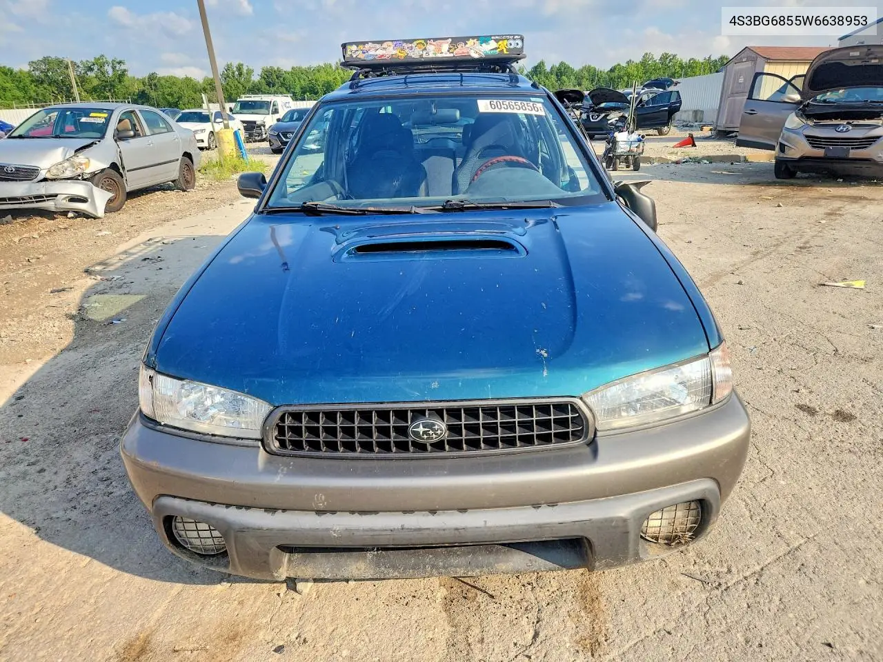 1998 Subaru Legacy 30Th Anniversary Outback VIN: 4S3BG6855W6638953 Lot: 60565856