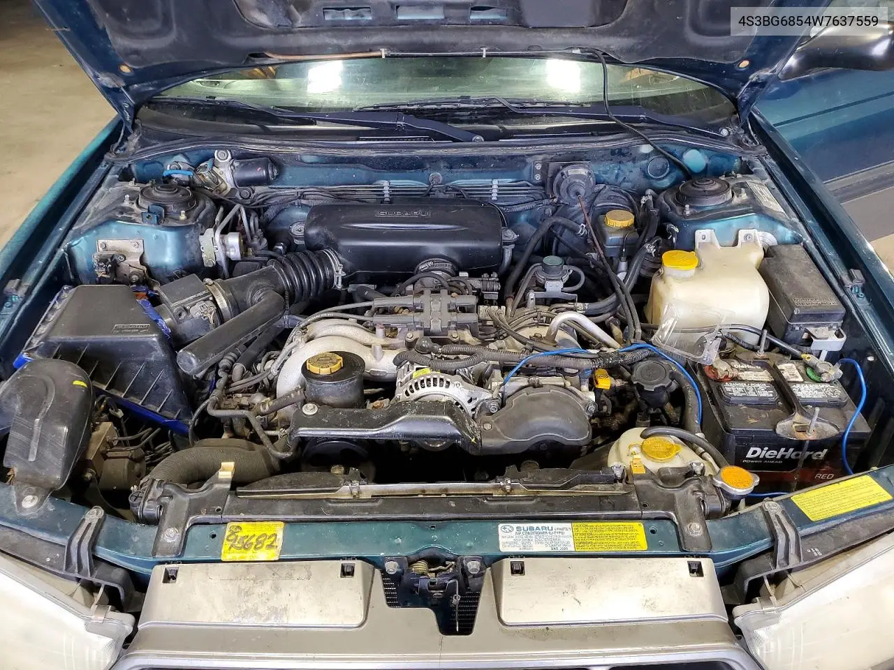 1998 Subaru Legacy 30Th Anniversary Outback VIN: 4S3BG6854W7637559 Lot: 61555856