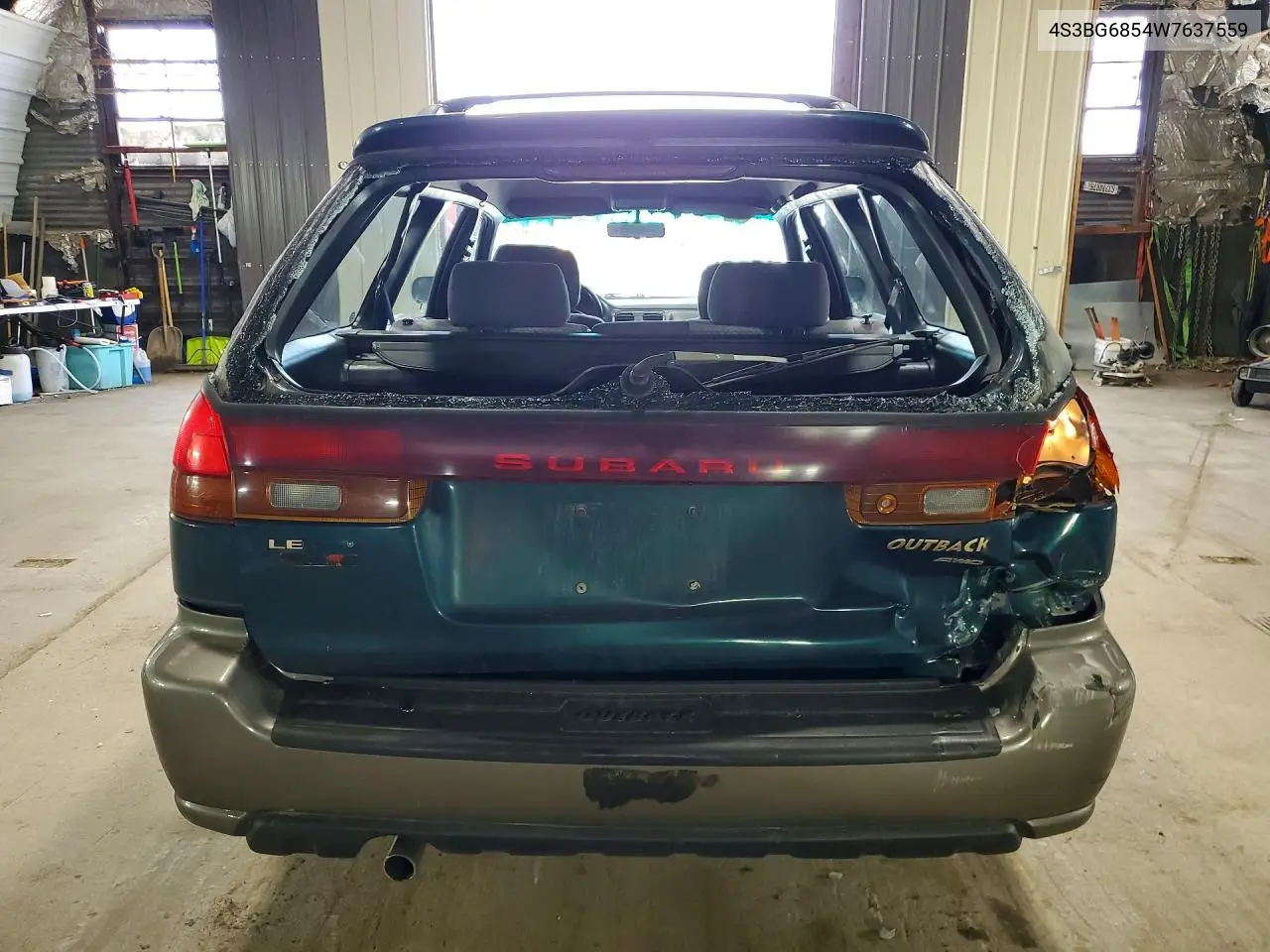1998 Subaru Legacy 30Th Anniversary Outback VIN: 4S3BG6854W7637559 Lot: 61555856