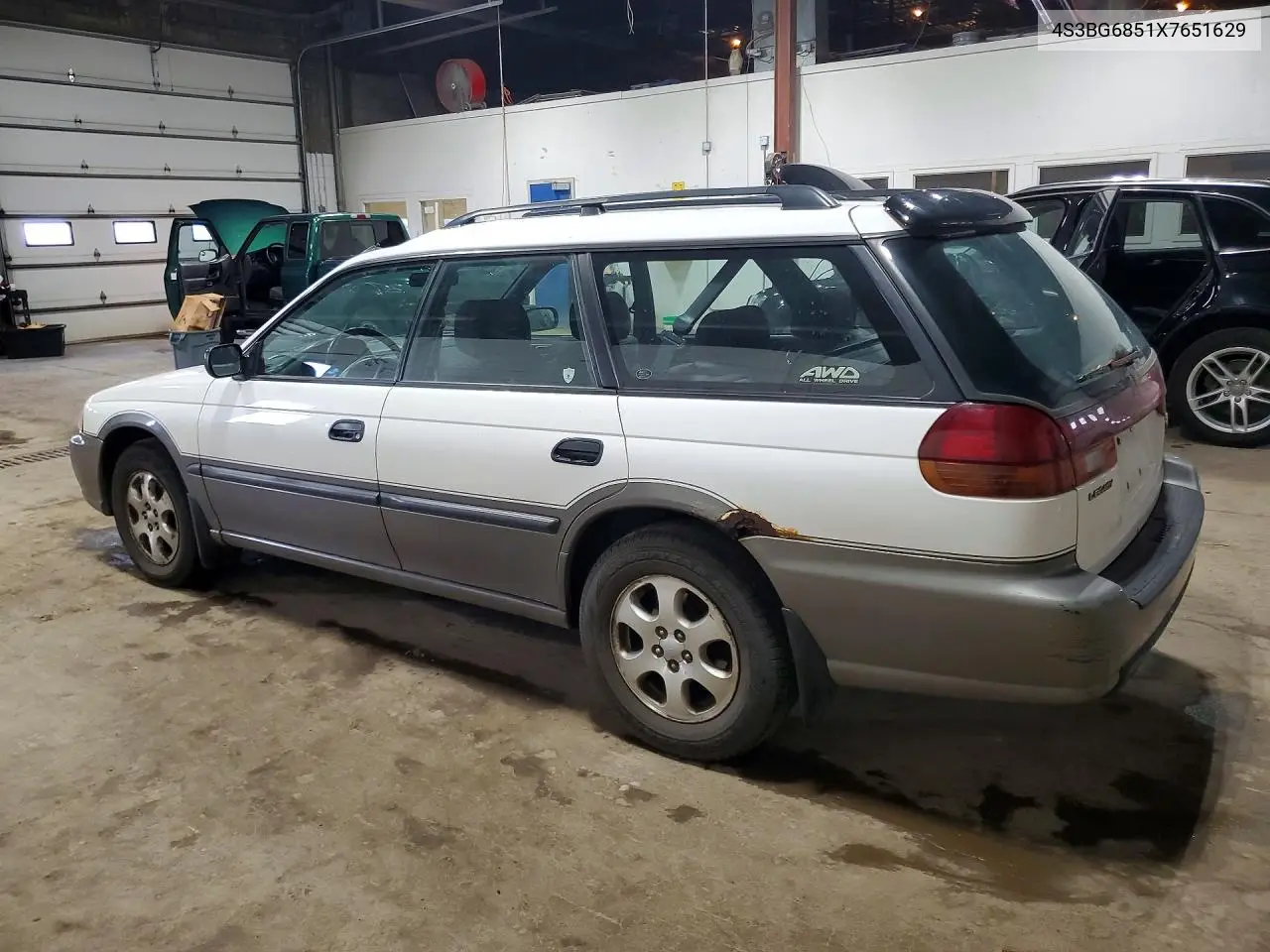 1999 Subaru Legacy Outback VIN: 4S3BG6851X7651629 Lot: 56520956