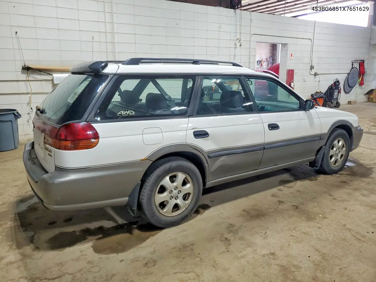 1999 Subaru Legacy Outback VIN: 4S3BG6851X7651629 Lot: 56520956