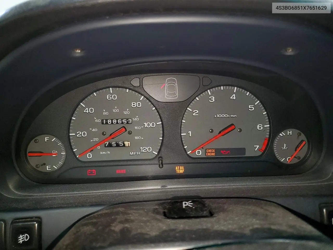 1999 Subaru Legacy Outback VIN: 4S3BG6851X7651629 Lot: 56520956