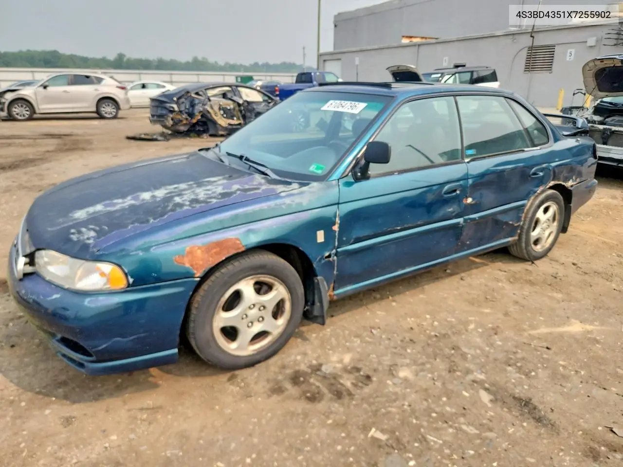 1999 Subaru Legacy L VIN: 4S3BD4351X7255902 Lot: 61064796