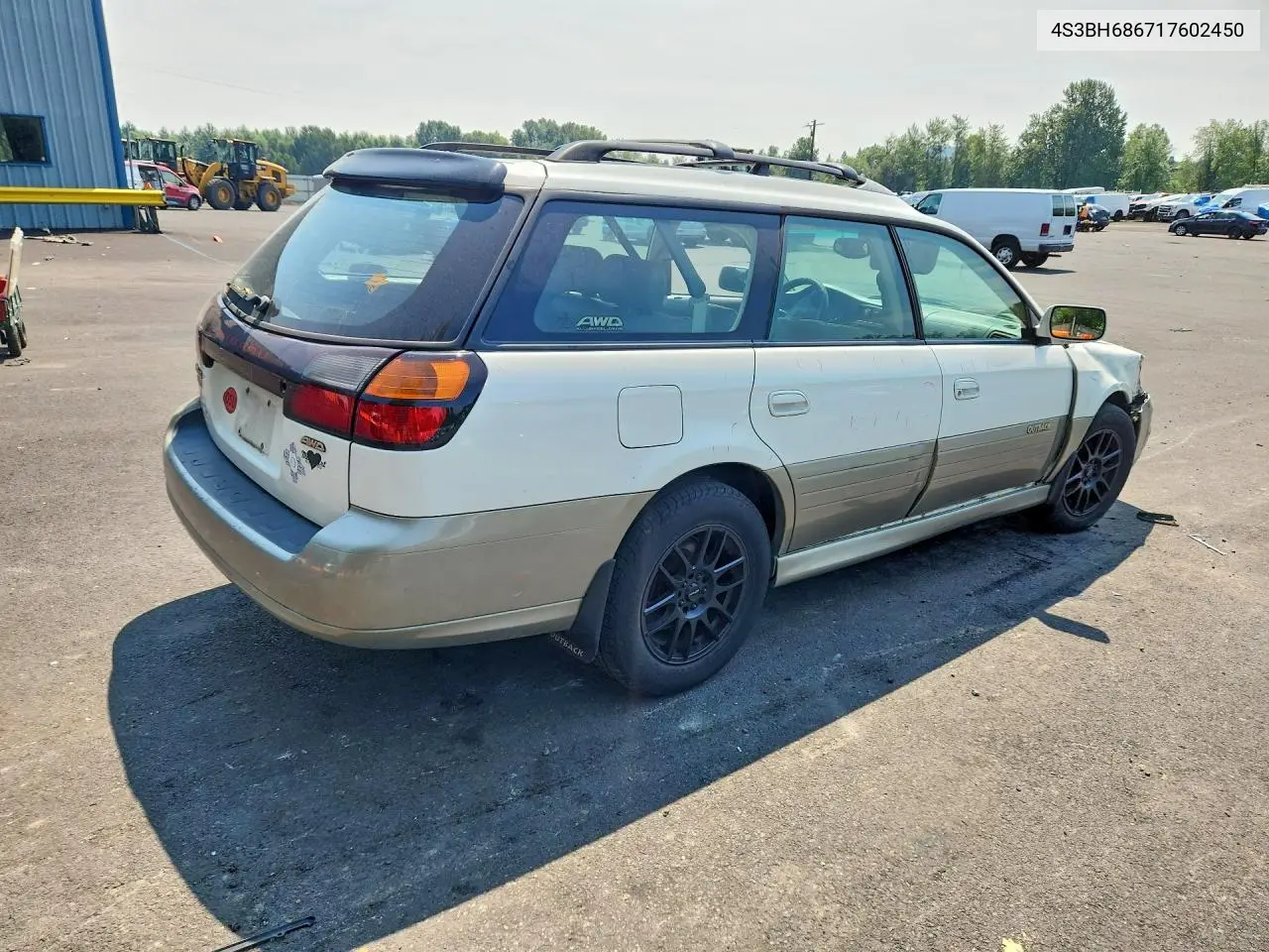2001 Subaru Legacy Outback Limited VIN: 4S3BH686717602450 Lot: 61809566