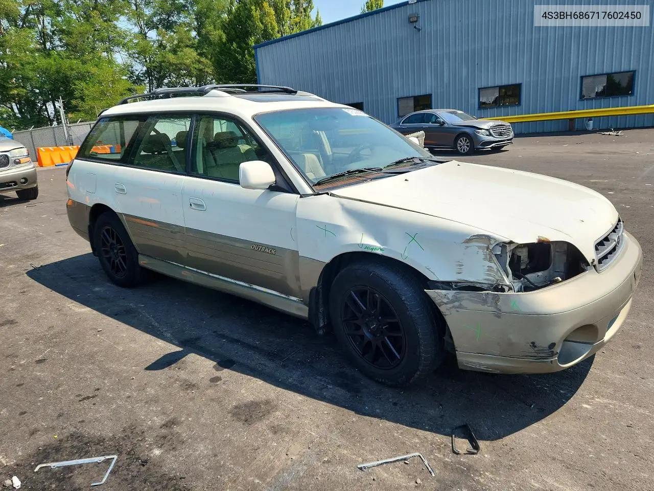 2001 Subaru Legacy Outback Limited VIN: 4S3BH686717602450 Lot: 61809566