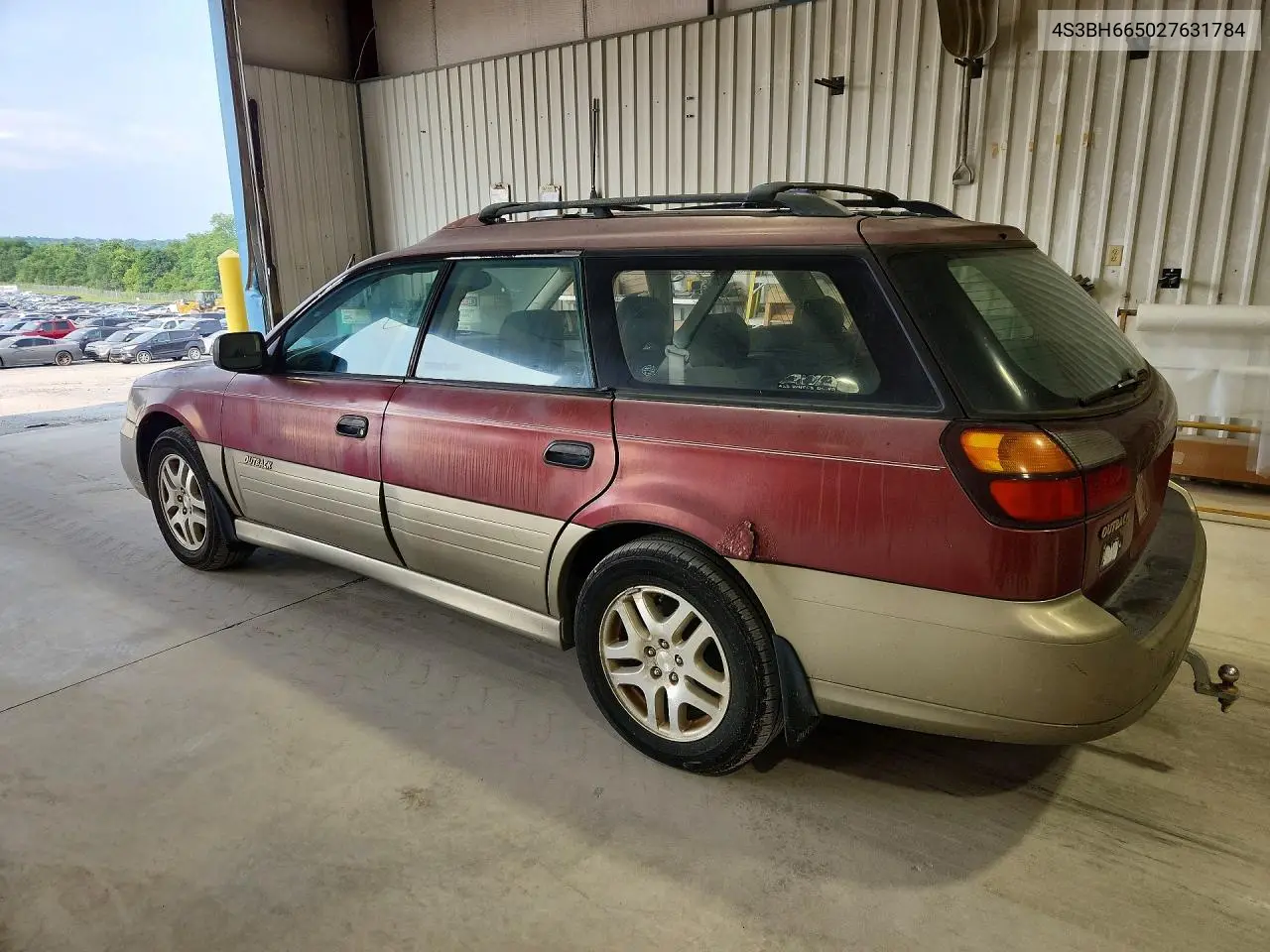 2002 Subaru Legacy VIN: 4S3BH665027631784 Lot: 60203656