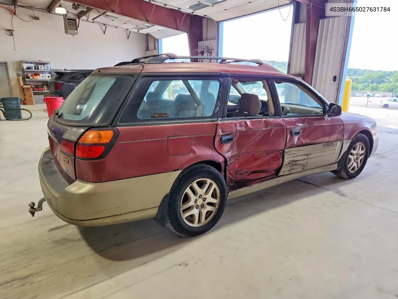 2002 Subaru Legacy VIN: 4S3BH665027631784 Lot: 60203656