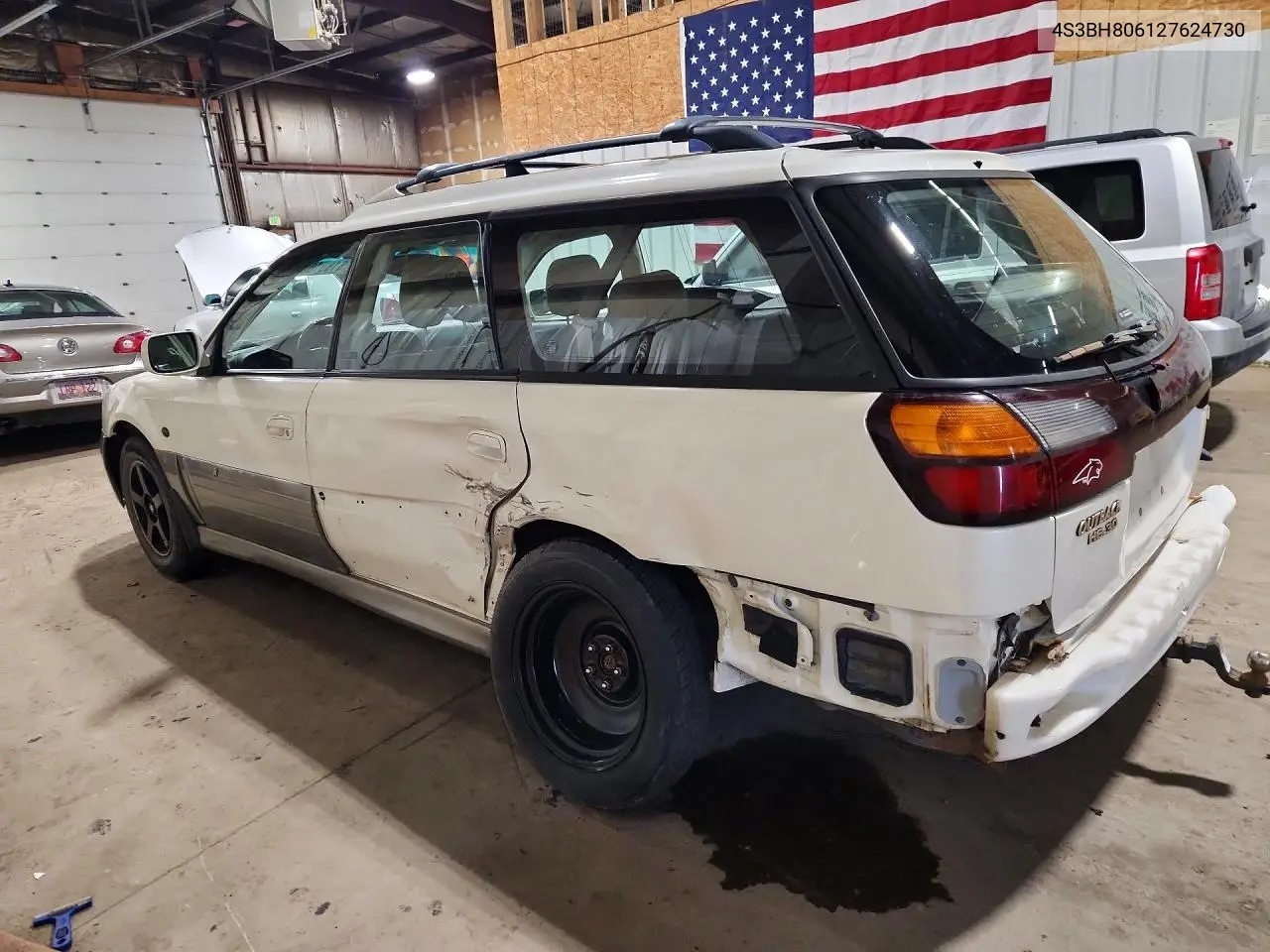 2002 Subaru Legacy Outback H6 3.0 Ll Bean VIN: 4S3BH806127624730 Lot: 61891066