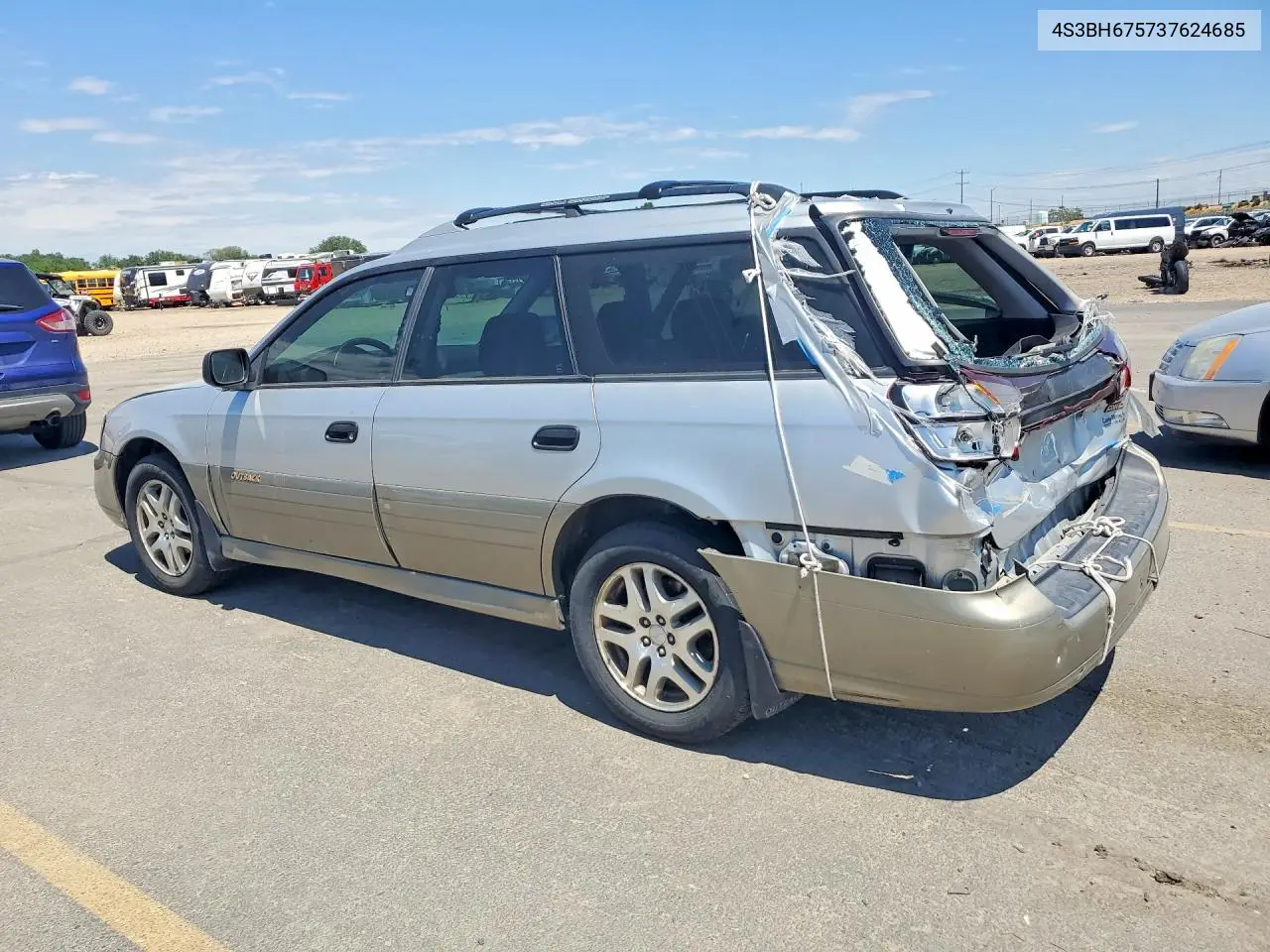 2003 Subaru Legacy Outback Awp VIN: 4S3BH675737624685 Lot: 59693286
