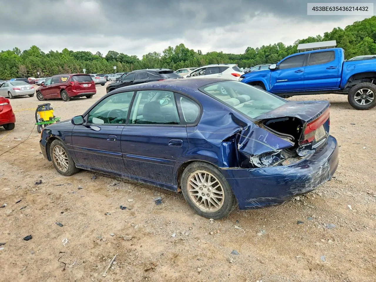 2003 Subaru Legacy L VIN: 4S3BE635436214432 Lot: 59775336
