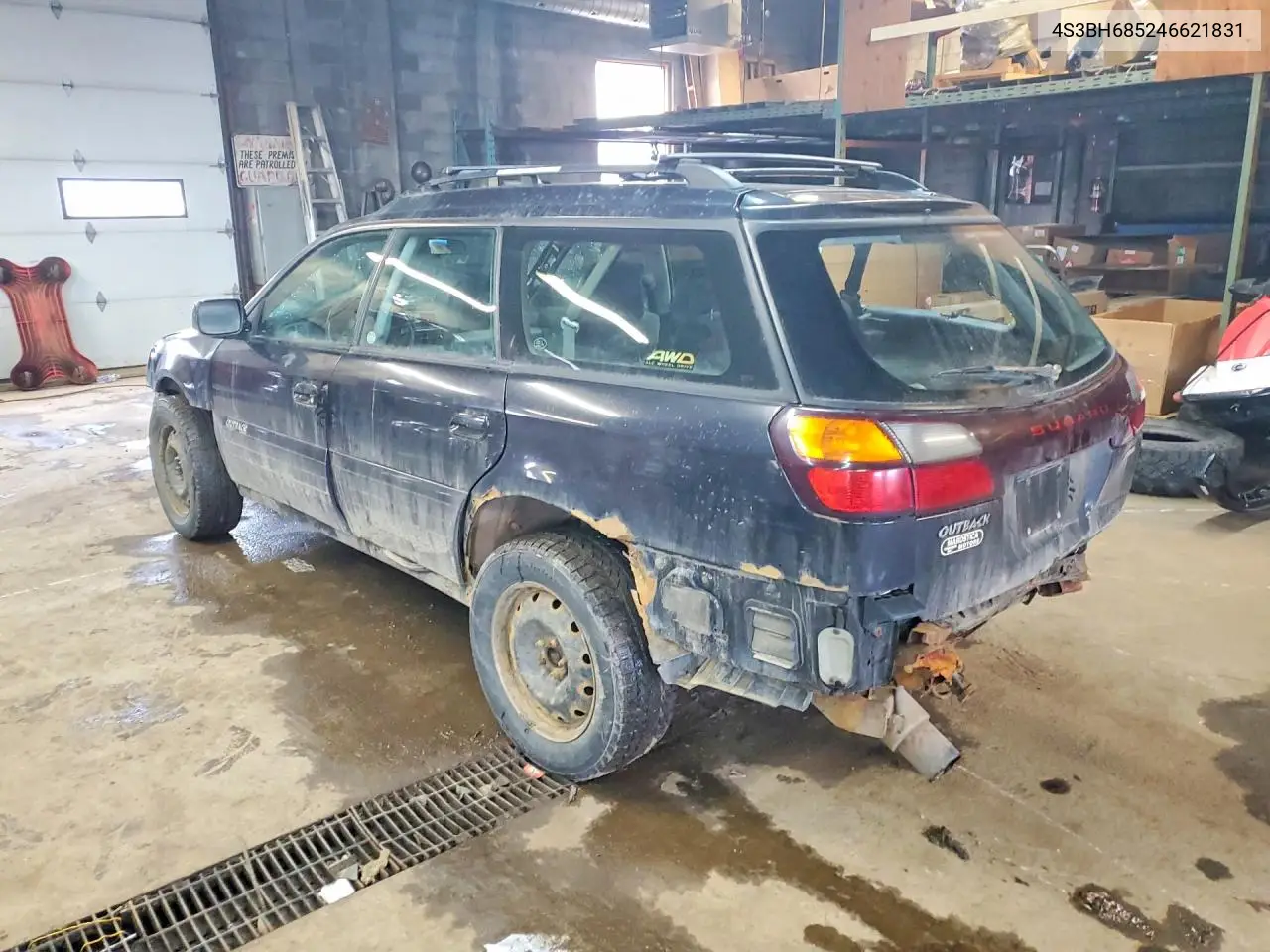 2004 Subaru Legacy Outback Limited VIN: 4S3BH685246621831 Lot: 47125596