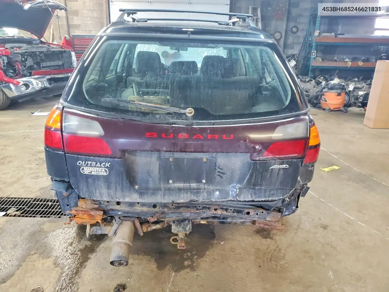 2004 Subaru Legacy Outback Limited VIN: 4S3BH685246621831 Lot: 47125596