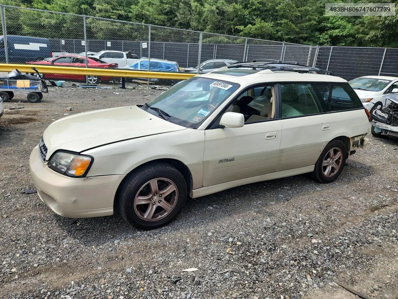 2004 Subaru Legacy Outback H6 3.0 Ll Bean VIN: 4S3BH806747607739 Lot: 60497266