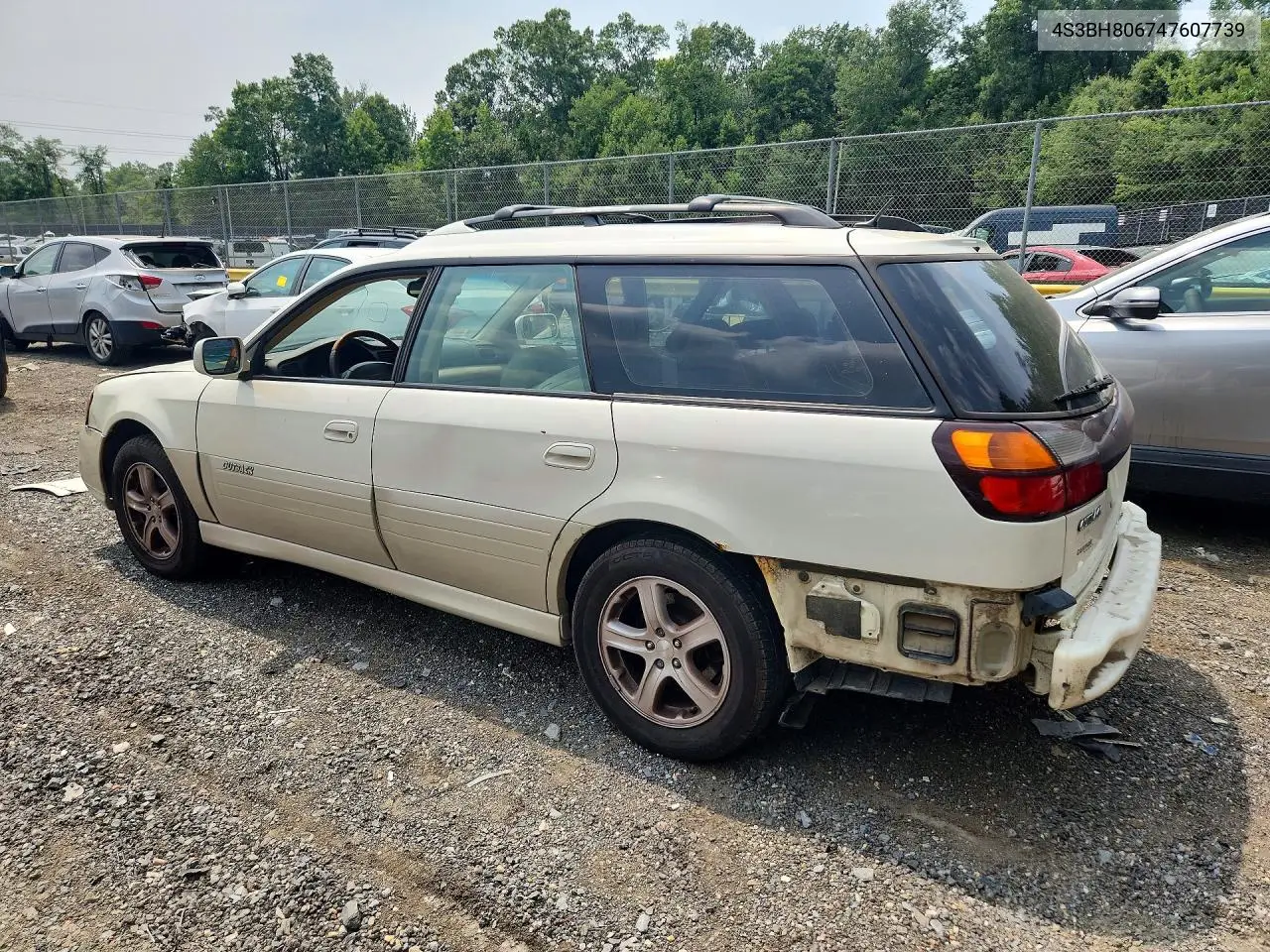 2004 Subaru Legacy Outback H6 3.0 Ll Bean VIN: 4S3BH806747607739 Lot: 60497266
