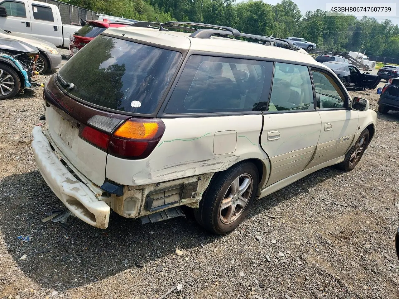 2004 Subaru Legacy Outback H6 3.0 Ll Bean VIN: 4S3BH806747607739 Lot: 60497266