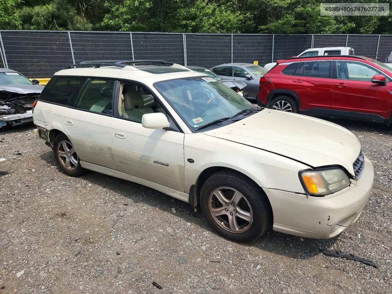 2004 Subaru Legacy Outback H6 3.0 Ll Bean VIN: 4S3BH806747607739 Lot: 60497266