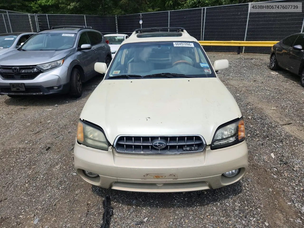 2004 Subaru Legacy Outback H6 3.0 Ll Bean VIN: 4S3BH806747607739 Lot: 60497266