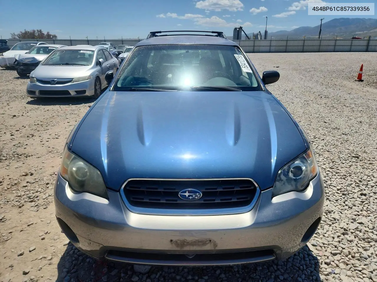 2005 Subaru Legacy Outback 2.5I VIN: 4S4BP61C857339356 Lot: 53412756