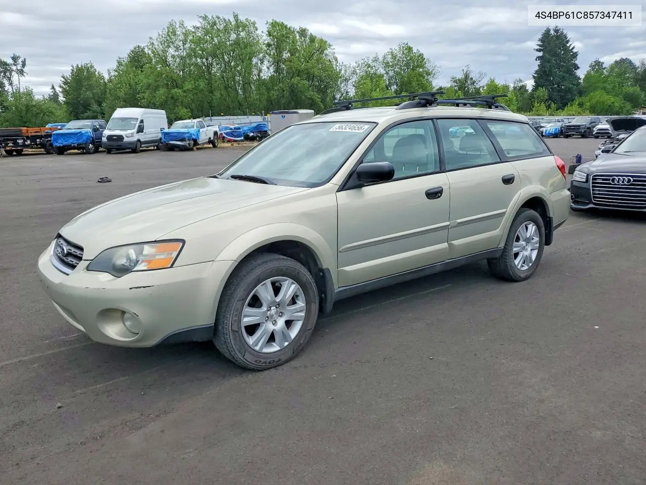 2005 Subaru Legacy Outback 2.5I VIN: 4S4BP61C857347411 Lot: 56324656