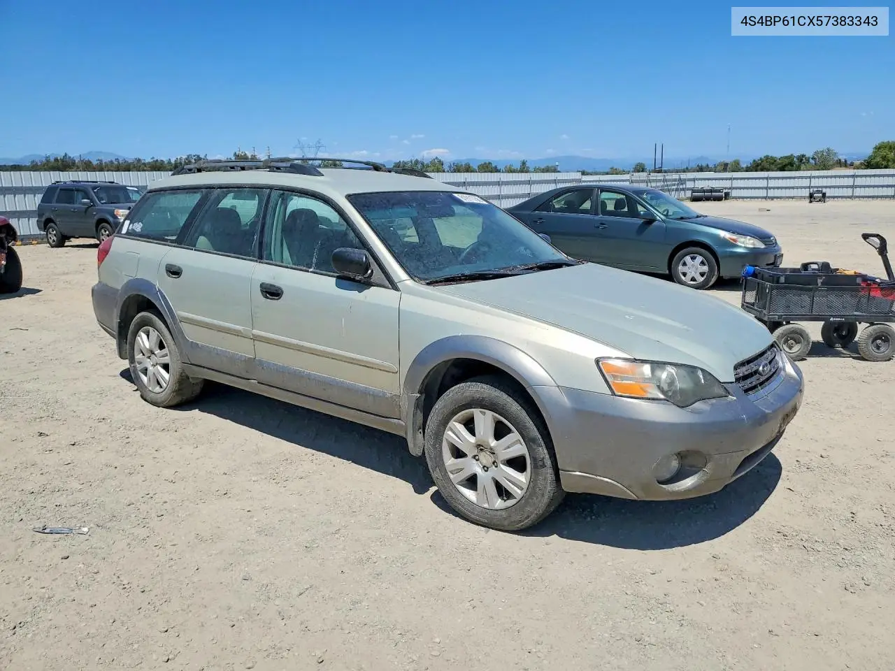 2005 Subaru Outback VIN: 4S4BP61CX57383343 Lot: 61911756