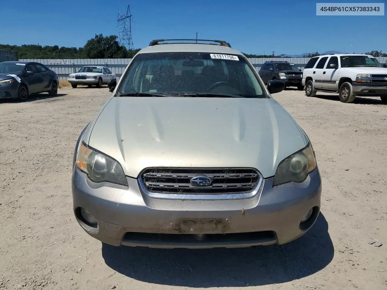 2005 Subaru Outback VIN: 4S4BP61CX57383343 Lot: 61911756