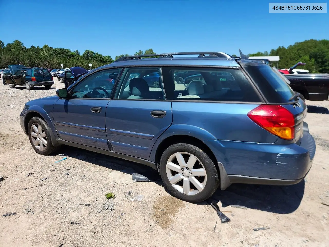 2006 Subaru Legacy Outback 2.5I VIN: 4S4BP61C567310625 Lot: 54973826